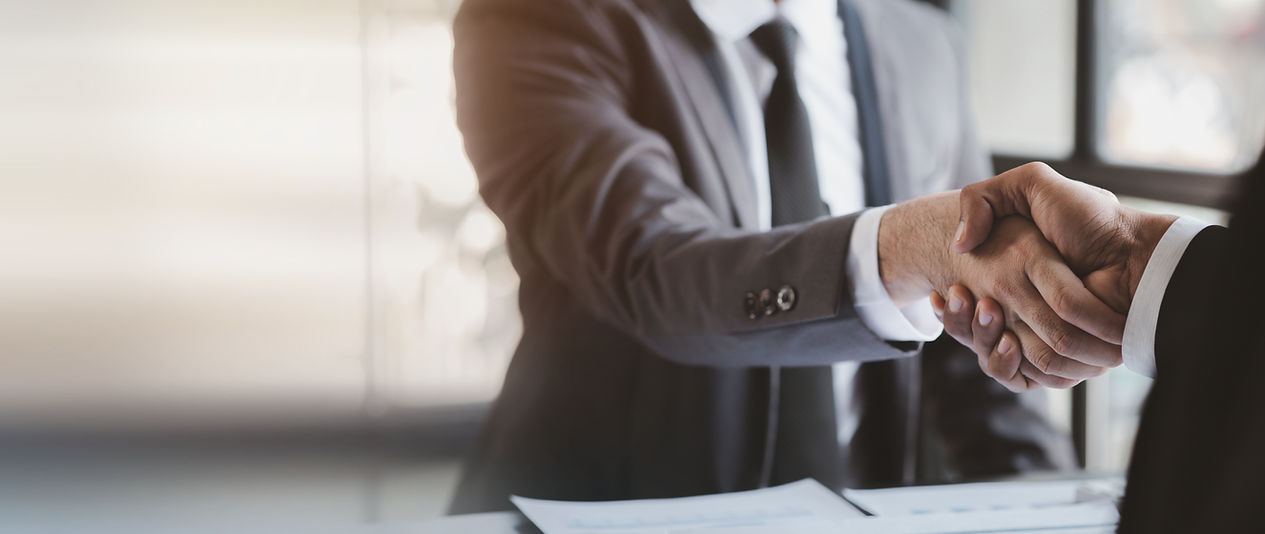 Business handshake